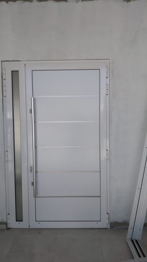 [EH-D.011L] Front Door (Panel F-White): Width 1500 x Height 2130 mm
