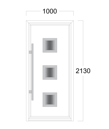 Door's Panel Style: B3